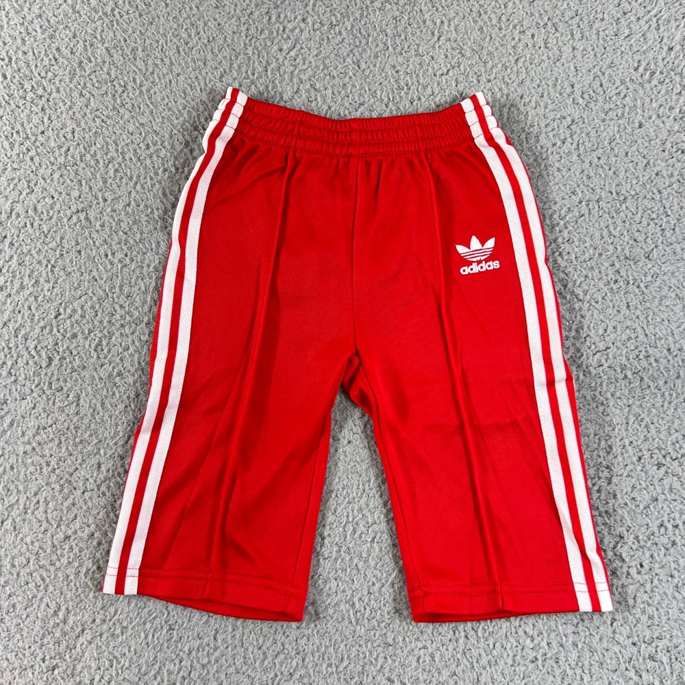 Adidas Track Suit Kids 9M Red Disney Goofy Superstar Jacket Pants Set Vintage - Picture 11 of 16